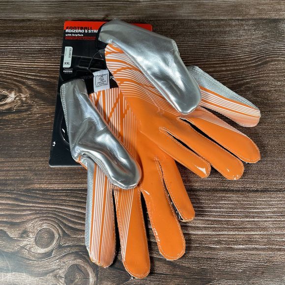 Adidas Football Adizero 5 Star‎ XXL Grip Glives Tennessee Orange Griptack New - Picture 3 of 6